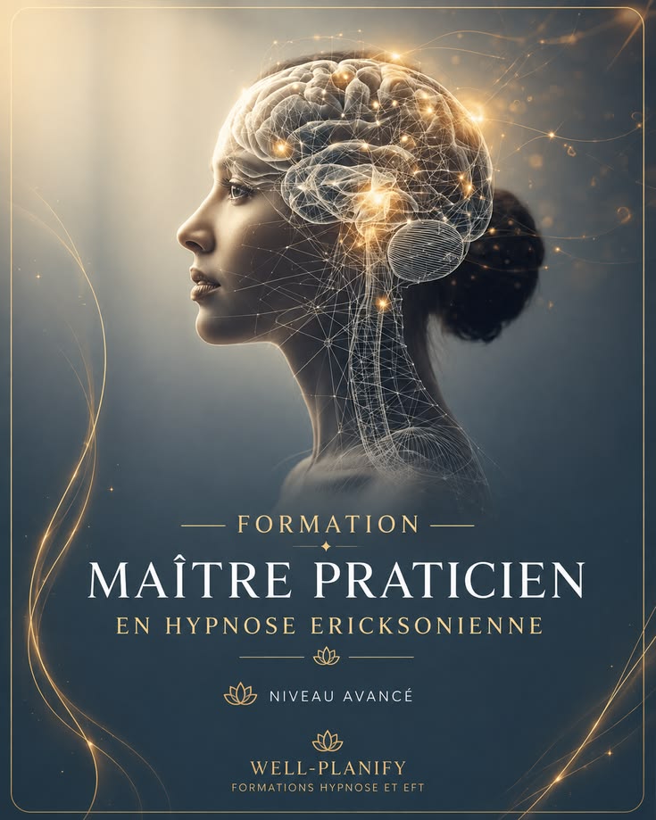 Formation Maître Praticien en Hypnose Ericksonienne Well-Planify – niveau avancé