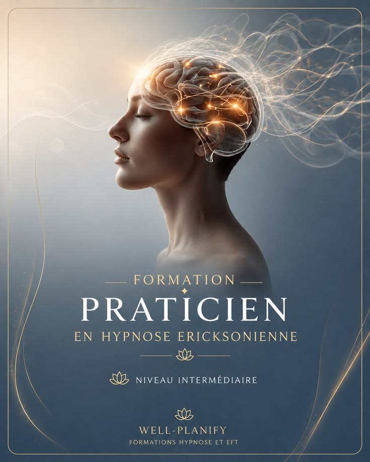 Formation Praticien en Hypnose Ericksonienne Well-Planify – niveau intermédiaire